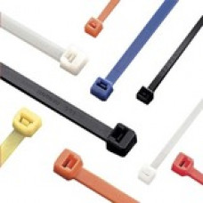 Panduit Cable Tie - Gray - 1000 Pack - 50 lb Loop Tensile - Nylon 6.6 - TAA Compliance PLT4S-M8