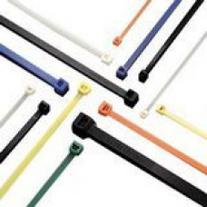 PANDUIT Pan-Ty Colored Cable Tie - Cable Tie - Black - TAA Compliance PLT3S-C20