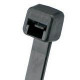 PANDUIT Pan-Ty Weather Resistant Polypropylene Cable Tie - Cable Tie - Black - TAA Compliance PLT3H-TL100