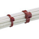 PANDUIT Pan-Ty HALAR Cable Tie - Maroon - TAA Compliance PLT3S-C702Y