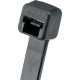 Panduit Cable Tie - Black - 1000 Pack - 50 lb Loop Tensile - Nylon 6.6 - TAA Compliance PLT4S-M300