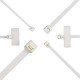 PANDUIT Pan-Ty Flame Retardant Cable Tie - Ivory - 1000 Pack - TAA Compliance PLT4S-M69