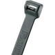 Panduit Pan-Ty Cable Tie - Black - 100 Pack - 250 lb Loop Tensile - Nylon 6.6 - TAA Compliance PLT6EH-NB-C0