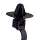 PANDUIT PLUP Series Umbrella Winged Push Mount Cable Tie - Black - TAA Compliance PLUP40S-D30