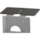 Video Furniture International VFI PM-CMP Mounting Plate for Video Conferencing Camera - Black - Steel - Black PM-CMP