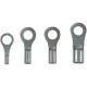 Panduit Terminal Connector - 50 Pack - 1 x Ring Terminal - Tin - Metallic - TAA Compliance PM6-3R-L