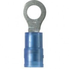 Panduit Terminal Connector - 1000 Pack - 1 x Ring Terminal - Tin - Blue - TAA Compliance PNF14-56R-M