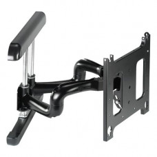 Milestone Av Technologies Chief PNR-2000B - Mounting kit (interface plate, wall mount, dual swing arm) - for flat panel - black - screen size: 37"-60" - wall-mountable PNR2000B