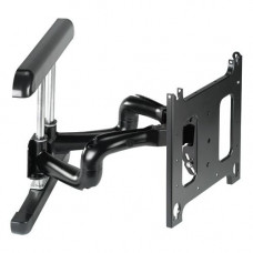 Milestone Av Technologies Chief Flat Panel Swing Arm Wall Mount PNRUB-G - Mounting kit (swing arm) - for flat panel - black, silver - screen size: 42"-71" - mounting interface: 200 x 200 mm - wall-mountable - TAA Compliant - TAA Compliance PNRUB