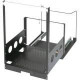 Chief Manufacturing Raxxess 22U Pull-Out Rack - 19" 22U Wide x 18.37" Deep - Black Powder Coat - Aluminum, Steel - 300 lb x Maximum Weight Capacity POTR-22