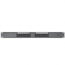 Comprehensive 12 Port Cat6 Patch Panel - 12 x RJ-45 - 12 Port(s) - 12 x RJ-45 - 12 x RJ-11 - 19" Wide - Rack-mountable PP12P6