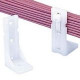 PANDUIT Pan-Post Standoff - Cable Tie Mount - Natural - 10 Pack - TAA Compliance PP1S-S10-X