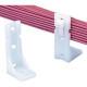 Panduit Cable Tie Mount - Natural - 100 Pack - Nylon 6.6 - TAA Compliance PP1S-S10-C
