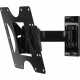 Peerless -AV PP740 Paramount Pivot Wall Mount - Max Load 80 lb - Black - TAA Compliance PP740