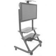 Milestone Av Technologies Chief PPCU - Cart - for flat panel - black - screen size: up to 61" - TAA Compliance PPCU