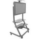 Milestone Av Technologies Chief PPCU - Cart - for flat panel - black - screen size: up to 61" - TAA Compliance PPCU