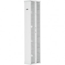 Panduit PR2VD10WH Dual Sided Manager - White - 1 Pack - 45U Rack Height - Acrylonitrile Butadiene Styrene (ABS), Steel - TAA Compliance PR2VD10WH