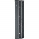 Panduit Dual Sided Manager - Black - 1 Pack - 42U Rack Height - Steel, ABS Plastic - TAA Compliance PR2VD1279