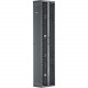 Panduit PR2VD1296 Dual Sided Manager - Black - 1 Pack - 52U Rack Height - Acrylonitrile Butadiene Styrene (ABS), Steel - TAA Compliance PR2VD1296