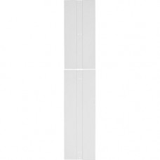 Panduit PR2VEPWH End Panel - Steel - White - 45U Rack Height - 1 Pack - 83.9" Height - 16.5" Width - 1.5" Depth - TAA Compliance PR2VEPWH