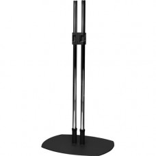 Premier Mounts CS Series Dual Floor Display Stand with 84" Chrome Poles - Up to 320lb - Up to 63" Plasma Display - Chrome - Floor-mountable PSD-CS84