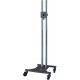 Premier Mounts PSD-EB72C Elliptical Floor Stand - Up to 160lb - Up to 72" Plasma Display - Dark Gray, Chrome PSD-EB72C