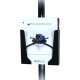 Premier Mounts PSD-SBH Single-Pole Brochure Holder for Carts and Stands - 8" Width x 2" Depth x 9" Height - Black PSD-SBH