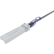 Panduit Twinaxial Network Cable - 4.92 ft Twinaxial Network Cable for Network Device, Server, Switch, Computer - First End: 1 x SFP+ Male Network - Second End: 1 x SFP+ Male Network - 25 Gbit/s - Shielding - 30 AWG - Black - 1 - TAA Compliance PSF1PZA1.5M