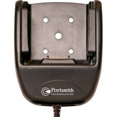 Portsmith Vehicle Charging Cradle for Intermec CN70/70e for Hard Wired Installation - Docking - Mobile Computer - Charging Capability - Proprietary Interface - Black - TAA Compliance PSVCN70/70E-02