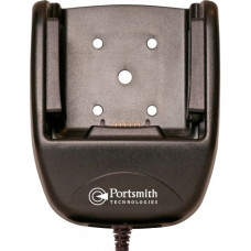 Portsmith Vehicle Charging Cradle for Motorola TC70/75 for Hard Wired Installation - Docking - Mobile Computer - Charging Capability - Black - TAA Compliance PSVTC70-02