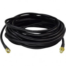 Premiertek Low Loss RP-SMA Male to RP-SMA Female RG58/U Coaxial Cable 8 Meters - 26.25 ft Coaxial Antenna Cable - First End: 1 x RP-SMA Male Antenna - Second End: 1 x R-SMA Female Antenna - Shielding - Black PT-SMA-EXT-8