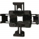 Peerless -AV Wall Mount for Tablet PC - Black - 7.7" to 13.8" Screen Support - 5 lb Load Capacity - TAA Compliance PTM200