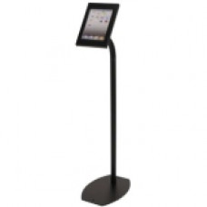 Peerless -AV Kiosk Floor Stand For iPad Tablets - Up to 10" Screen Support - 5.07 lb Load Capacity - 49.5" Height x 11.5" Width x 16.2" Depth - Powder Coated - Black - RoHS, TAA Compliance PTS510I