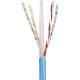 Panduit PanNet Cat.6 U/UTP Network Cable - 1000 ft Category 6 Network Cable for Network Device - Bare Wire - Bare Wire - White - TAA Compliance PUP6004WH-W