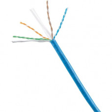 Panduit Cat.6 UTP Network Cable - 1000 ft Category 6 Network Cable for Network Device - Bare Wire - Bare Wire - Blue - TAA Compliance PUP6504BU-UY
