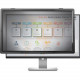 Rocstor PrivacyView&trade; Premium Framed Privacy Filter for 21.5" & 22" Widescreen Monitor - For 21.5" & 22" Widescreen Monitor / Display - Landscape 16:9 Aspect Ratio - Framed - Compatible with PF220W9F - Black - For 22&q