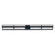 Panduit PVQ-MIQPU24 24-Port Blank Patch Panel - 24 - 24 Port(s) - 24 x RJ-11 - TAA Compliance PVQ-MIQPU24