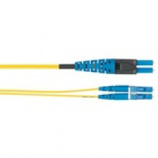 Panduit PanView iQ Fiber Optic Duplex Network Cable - 31.17 ft Fiber Optic Network Cable for Network Device - First End: 2 x LC Male Network - Second End: 2 x LC Male Network - Patch Cable - Yellow - 1 Pack - TAA Compliance PVQ9PE10LQM09.5