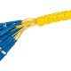 Panduit Cable Wrap - Yellow - Polyethylene - TAA Compliance PW100F-C4