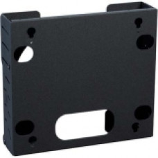 Chief PWC-U Flat Panel Tilt Wall Mount with CPU Storage - Steel - 200 lb - Black - TAA Compliance PWCU