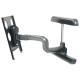 Chief PWR2022S Mounting Arm for Flat Panel Display - 37" to 55" Screen Support - 125 lb Load Capacity - Steel - Silver PWR2022S