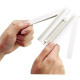 Panduit Cable Wrap - White - Acrylonitrile Butadiene Styrene (ABS) - TAA Compliance PWT50