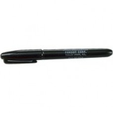 Panduit Permanent Marking Pen - Regular Tip - Regular Marker Point - Rectangle Marker Point Style - Black - 12 / Pack - TAA Compliance PX-0