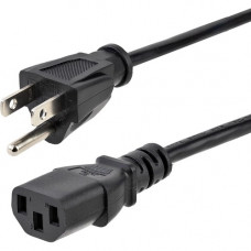 Startech.Com 6 ft Standard Computer Power Cord - NEMA5-15P to C13 - Power cable - 10 Pack - 5-15 to C13 Power Cord - 6 ft Computer Power Cord - AC Power Cord - NEMA Power Cord - C13 Power Cable - 10 Pack PXT10110PK