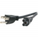 Startech.Com 10 ft Standard Laptop Power Cord - NEMA 5-15P to C5 - 10ft - NEMA 5-15P - IEC 60320 C5 - Black - RoHS Compliance PXT101NB3S10