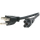 Startech.Com 3 ft Standard Laptop Power Cord - NEMA 5-15P to C5 - 3ft - NEMA 5-15P - IEC 60320 C5 - Black - RoHS Compliance PXT101NB3S3