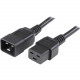 Startech.Com 6 ft Heavy Duty 14 AWG Computer Power Cord - C19 to C20 - For Server, Computer, PDU - Black - 6 ft Cord Length - 1 PXTC19C20146