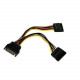 Startech.Com 6in SATA Power Y Splitter Cable Adapter - M/F - 6 - RoHS Compliance PYO2SATA
