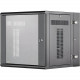 Accu-Tech 12U WALL MOUNT CABINET WITH WINDOWED FRONT DOOR BLACK PZWMC12W