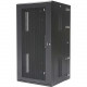 Panduit PanZone Wall Mount Cabinet - For Networking, UPS, Switch, Patch Panel - 26U Rack Height x 19" Rack Width - Wall Mountable Enclosed Cabinet - Black - Steel - 350.09 lb Maximum Weight Capacity PZWMC26P